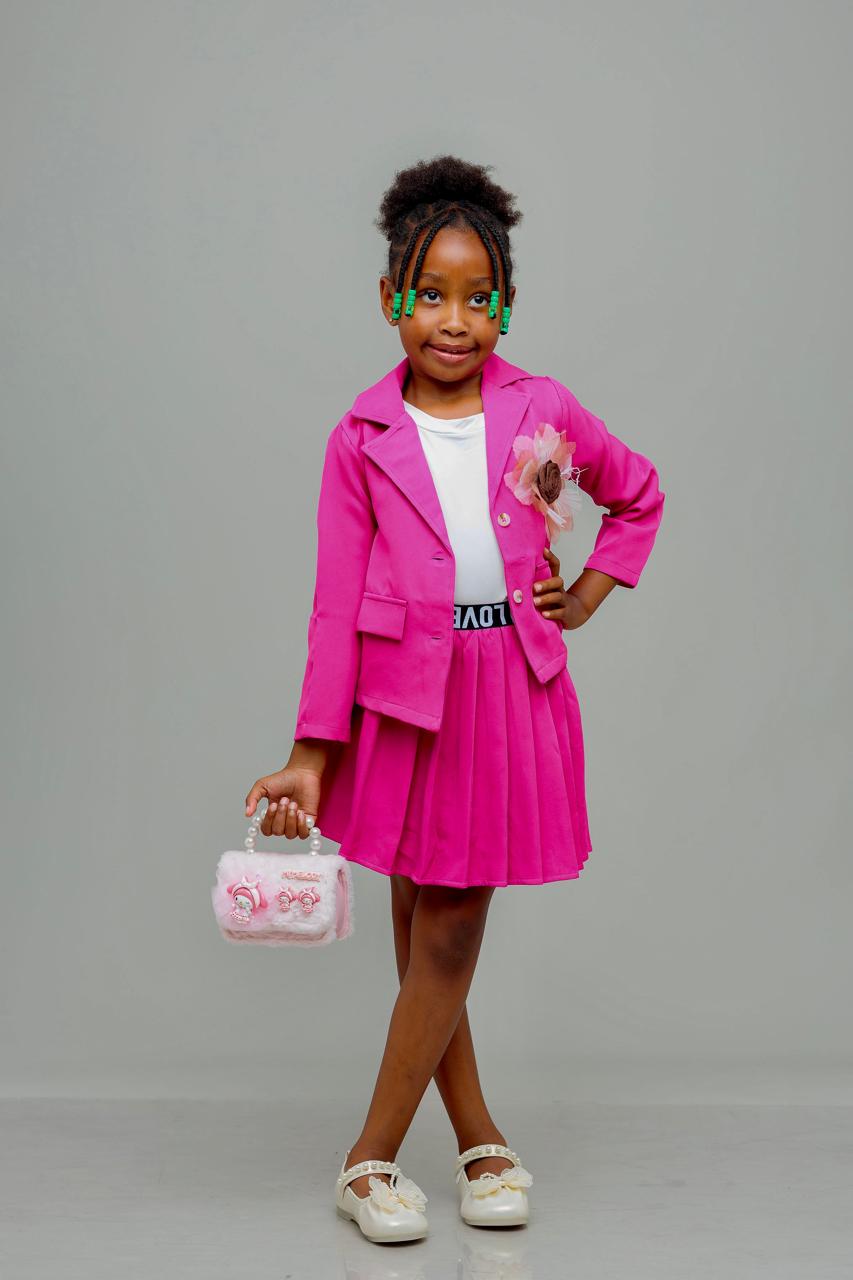 Pink power (3 piece)Suit